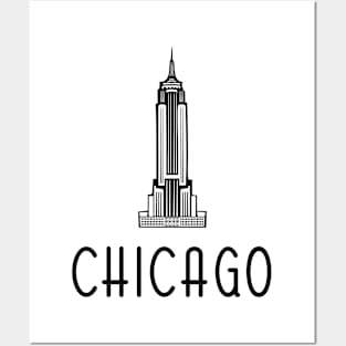 Chicago City Shirt Posters and Art